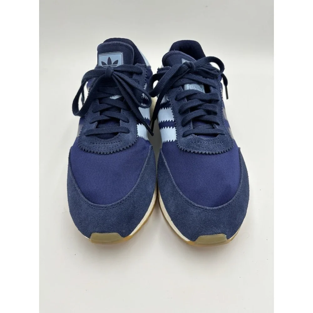 Adidas I-5923 Iniki Running Shoes Boost Retro ‎ Gym Sneakers Mens Size 8 Navy